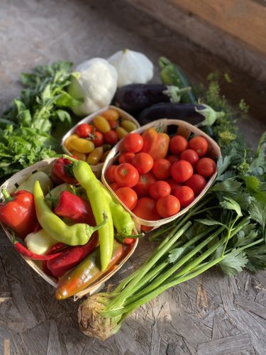 5 alkalmas KIS kosárnyi zöldségbérlet ajándákutalvány