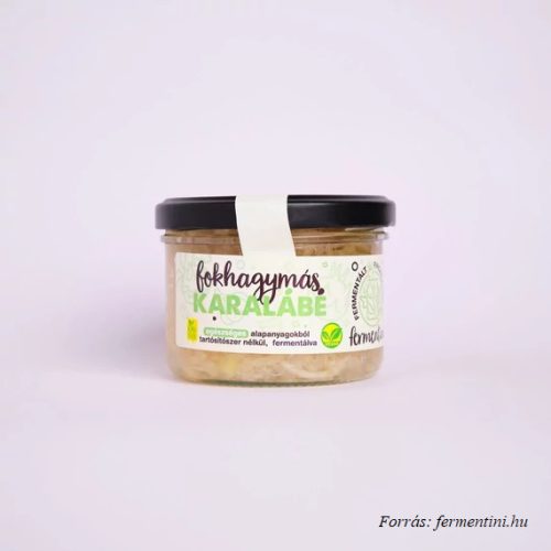 Fermentált fokhagymás karalábé 150g