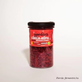 Fermentált gyömbéres cékla-répa 450g