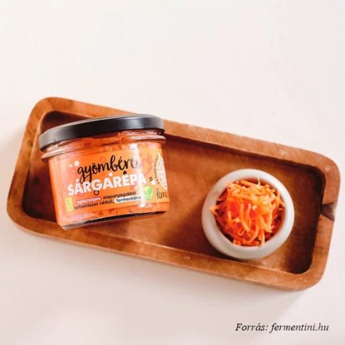 Fermentált gyömbéres sárgarépa 450g