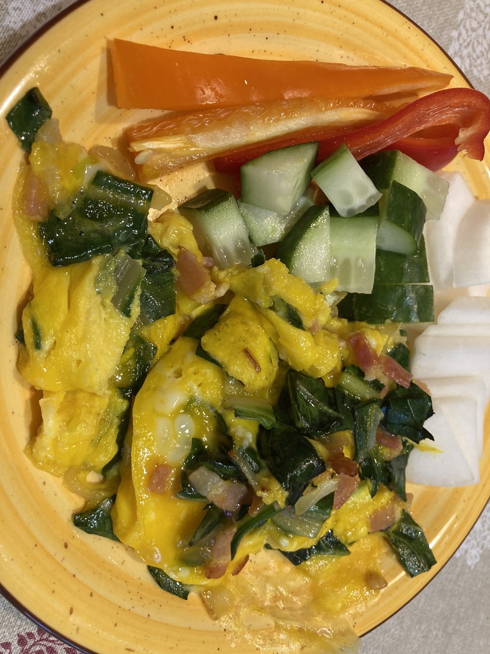PAK-CHOI - tojásrántotta